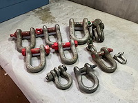 Diverse harpsluitingen (12x) - afbeelding 2 van  9