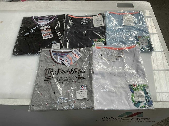 Diverse heren shirts en tops mz72 en edouard riley’s (ca. 130x) - afbeelding 1 van  7