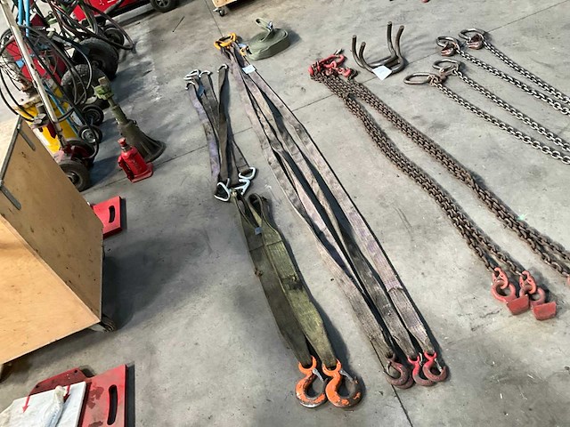 Diverse hijsbanden (8x) - afbeelding 2 van  7