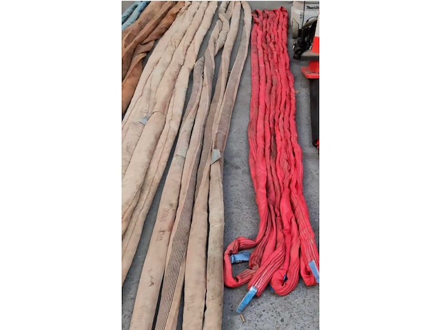 Diverse hijslinten (12x) - afbeelding 2 van  4