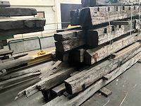 Diverse historische eiken balken (18 stuks) - afbeelding 7 van  7