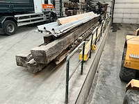 Diverse historische eiken balken (5 stuks)