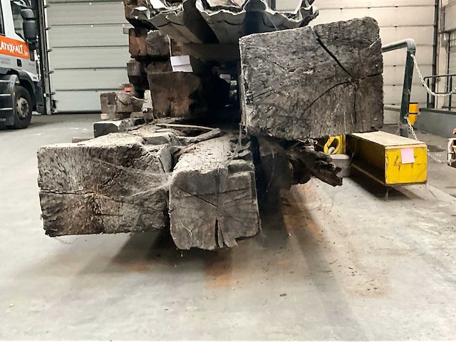 Diverse historische eiken balken (5 stuks) - afbeelding 3 van  12