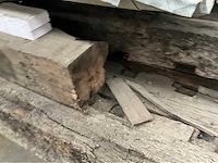Diverse historische eiken balken (5 stuks) - afbeelding 6 van  12