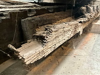 Diverse historische eiken balken (5 stuks) - afbeelding 8 van  12