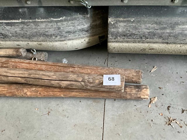 Diverse houten balken (7x) - afbeelding 2 van  4