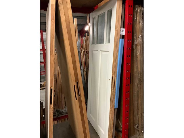 Diverse houten binnendeuren (10x) - afbeelding 2 van  10