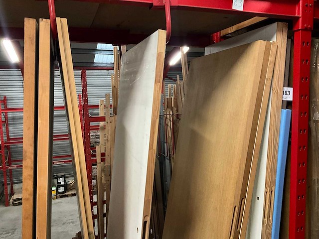 Diverse houten binnendeuren (10x) - afbeelding 1 van  10