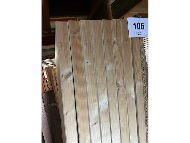 Diverse houten binnendeuren (12x) - afbeelding 7 van  9