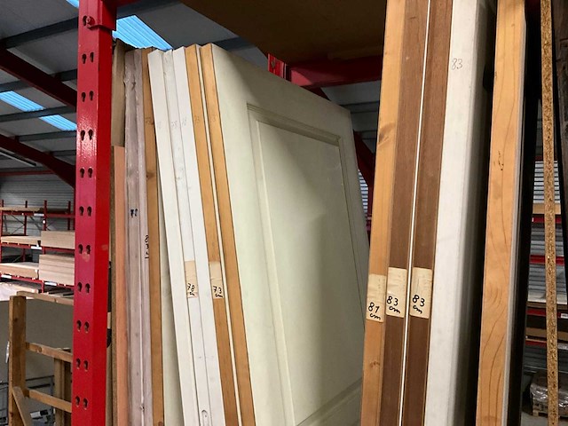 Diverse houten binnendeuren (13x) - afbeelding 1 van  15