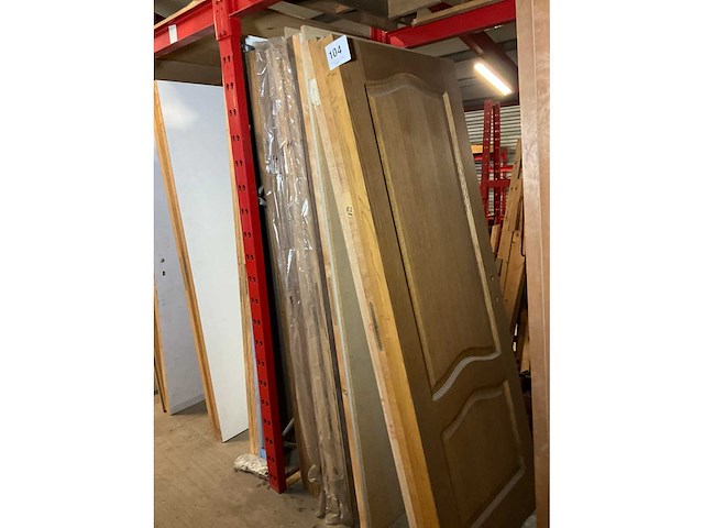 Diverse houten binnendeuren (13x) - afbeelding 5 van  13