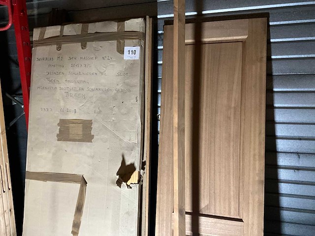 Diverse houten binnendeuren (6x) - afbeelding 1 van  6