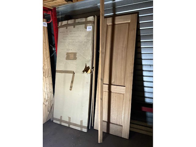 Diverse houten binnendeuren (6x) - afbeelding 2 van  6