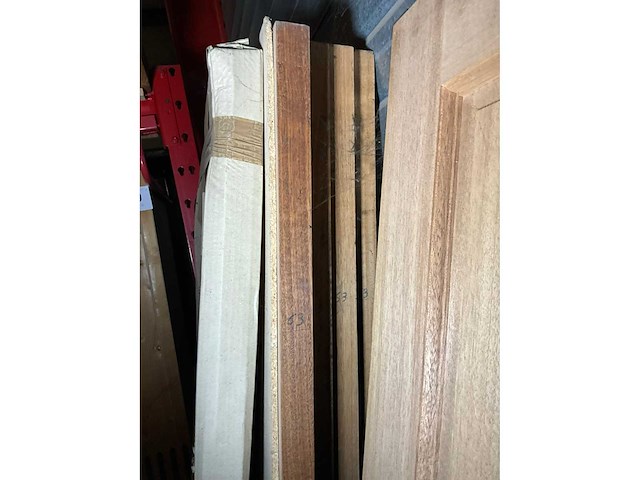 Diverse houten binnendeuren (6x) - afbeelding 5 van  6