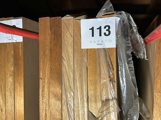 Diverse houten binnendeuren (6x) - afbeelding 1 van  4