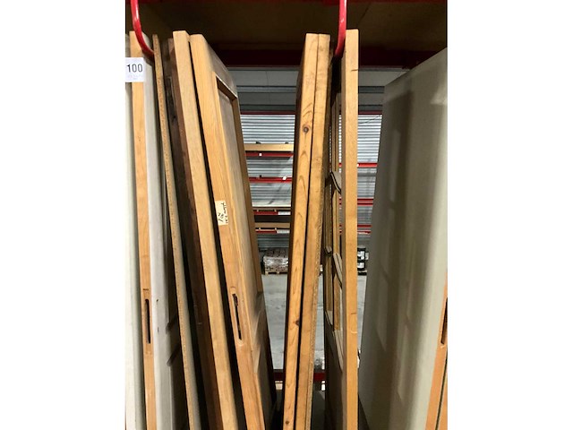 Diverse houten binnendeuren (7x) - afbeelding 6 van  14