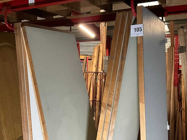 Diverse houten binnendeuren (9x) - afbeelding 1 van  8