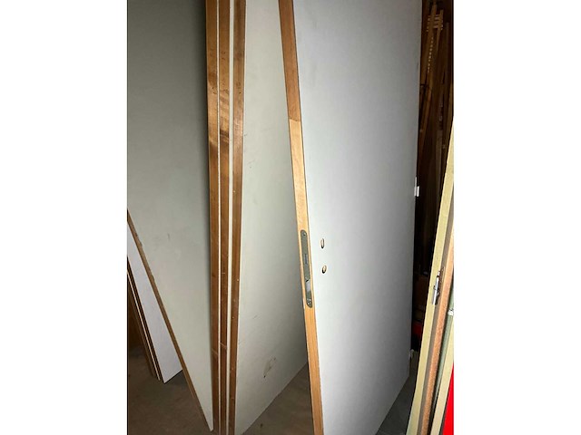 Diverse houten binnendeuren (9x) - afbeelding 3 van  8