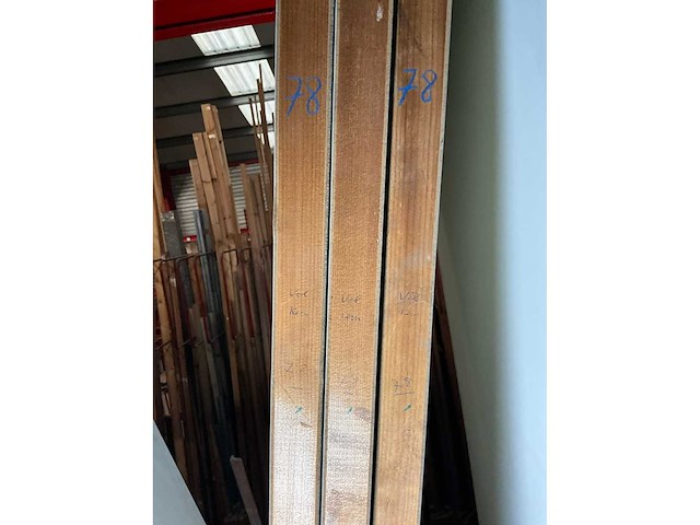 Diverse houten binnendeuren (9x) - afbeelding 4 van  8