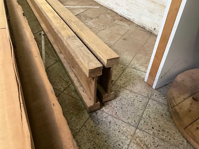 Diverse houten inleggers/balken (4x) - afbeelding 3 van  6