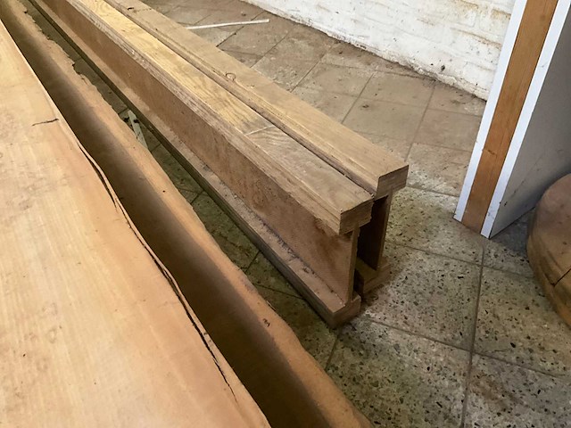 Diverse houten inleggers/balken (4x) - afbeelding 4 van  6