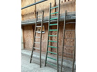 Diverse houten ladders (5x) - afbeelding 4 van  4