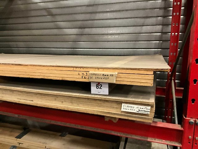 Diverse houten platen sapelli en esdoorn (12x) - afbeelding 2 van  8