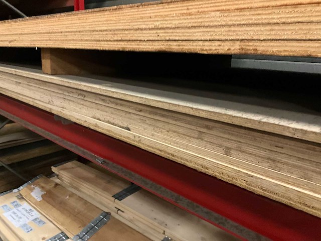 Diverse houten platen sapelli en esdoorn (12x) - afbeelding 4 van  8