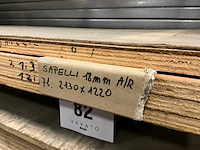 Diverse houten platen sapelli en esdoorn (12x) - afbeelding 8 van  8