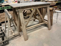 Diverse houten schragen (16x) - afbeelding 3 van  6