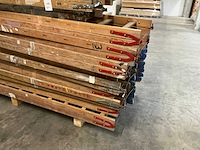 Diverse houten vouwladders (12x) - afbeelding 2 van  5