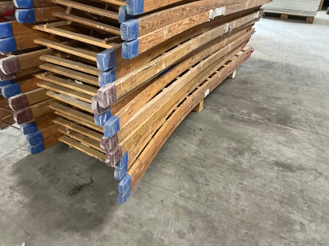 Diverse houten vouwladders (12x) - afbeelding 4 van  5