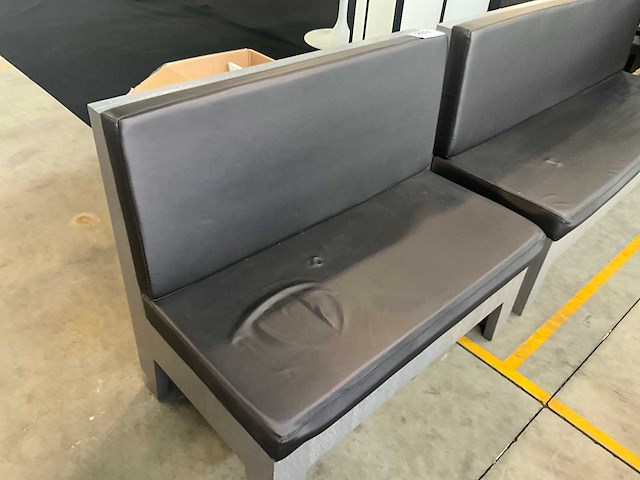 Diverse houten zitbanken (2x) - afbeelding 8 van  9