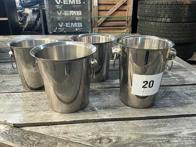 Diverse ijsemmers (4x) - afbeelding 3 van  4