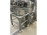 Diverse industriële rvs mengketels (2x) - afbeelding 2 van  11