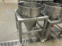 Diverse industriële rvs mengketels (2x) - afbeelding 10 van  11