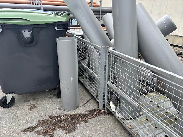 Diverse inhoud 4xbak pvc u-riool excl bak - afbeelding 5 van  7