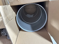 Diverse inox rookgas kanalen + koppelstukken (nieuw) - afbeelding 3 van  23