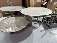 Diverse inox rookgas kanalen + koppelstukken (nieuw) - afbeelding 8 van  23