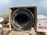 Diverse inox rookgas kanalen + koppelstukken (nieuw) - afbeelding 23 van  23