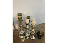 Diverse kaarsenhouders (5x) - afbeelding 2 van  3