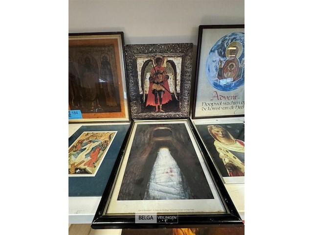Diverse kaders met kerkelijke afbeeldingen - afbeelding 4 van  7