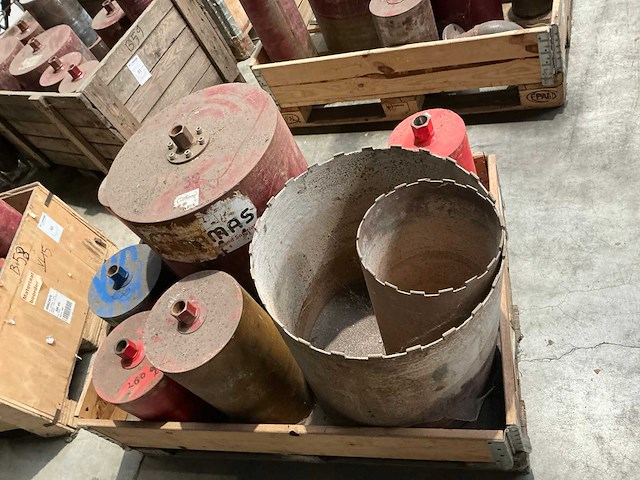 Diverse kernboren (8x) - afbeelding 1 van  4