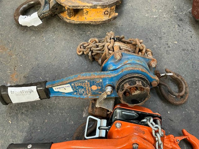 Diverse kettingtakel (2x) - afbeelding 4 van  5