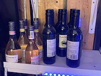 Diverse kleine flessen wijn (50x) - afbeelding 2 van  4