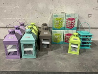 Diverse kleuren lantaarns (14x) - afbeelding 1 van  6