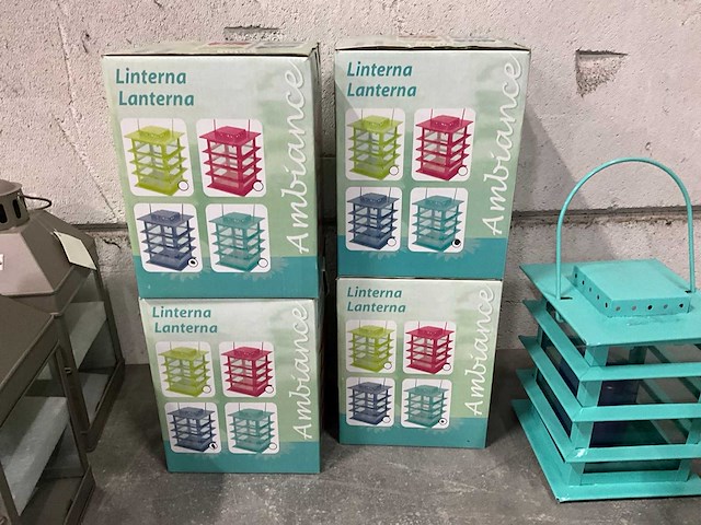 Diverse kleuren lantaarns (14x) - afbeelding 6 van  6