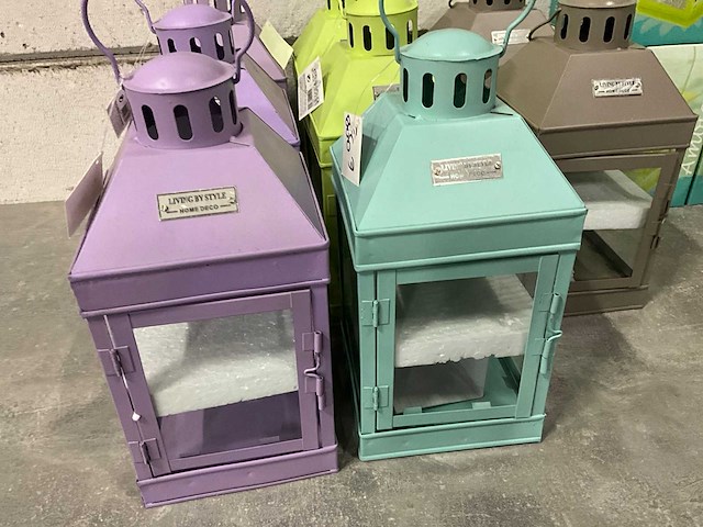 Diverse kleuren lantaarns (14x) - afbeelding 2 van  6