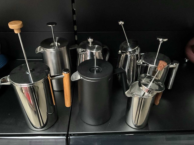 Diverse koffie percolators (7x) - afbeelding 1 van  8