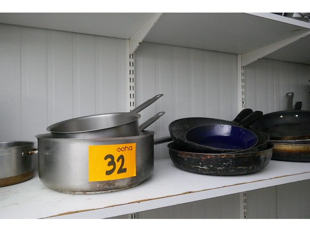 Diverse kookpotten en steelpannen - afbeelding 4 van  6